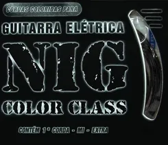 Encordoamento para Guitarra NIG N-1640 (.010-.046) Preta