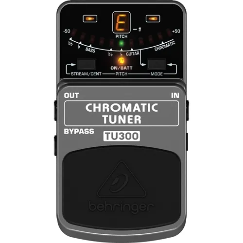 Pedal para Guitarra Behringer TU300 Chromatic Tuner