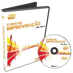 DVD Curso de Improvisação Volume 1 CIMP1 Edon