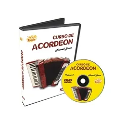 DVD Curso de Acordeon Volume 4 CAC4 Edon
