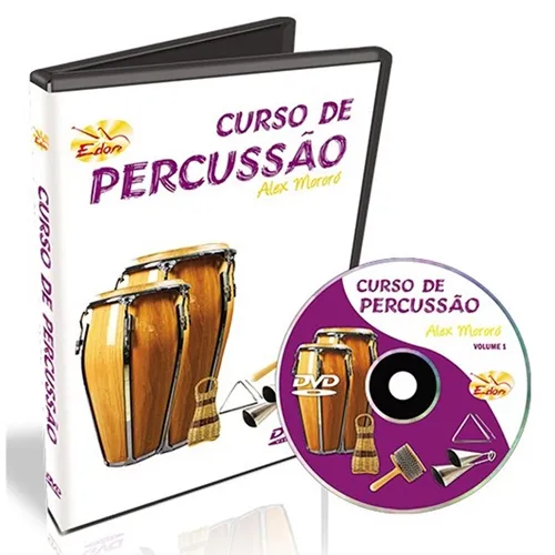 DVD Curso de Percussão Volume 1 CPC1 Edon