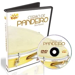 DVD Curso de Pandeiro Volume 1 CPA1 Edon