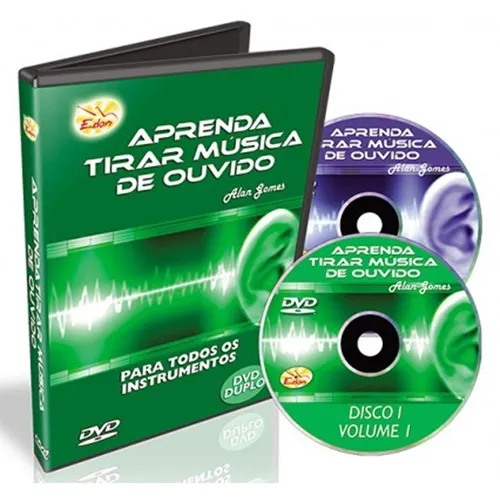 DVD Aprenda Música de Ouvido Volume 1 AMO1 Edon