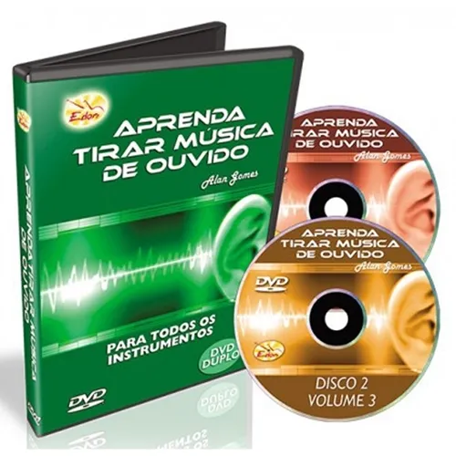 DVD Aprenda Música de Ouvido Volume 3 AMO3 Edon