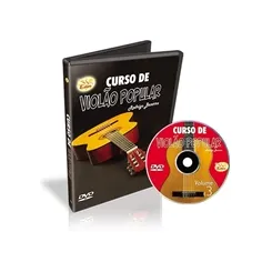 DVD Curso de Violão Popular Volume 3 CVP3 Edon